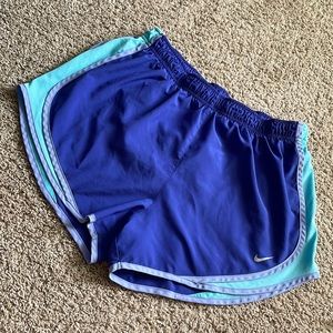Purple Nike Tempo Shorts